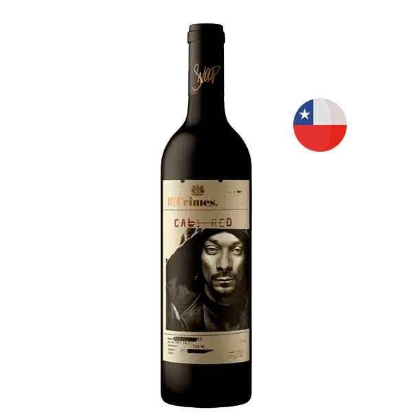 Vinho Tinto Chileno 19 Crimes Snoop Dogg Cali Red 750ml
