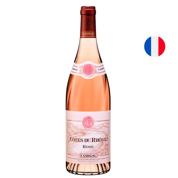 03 vinho rose frances e guigal cotes du rhone