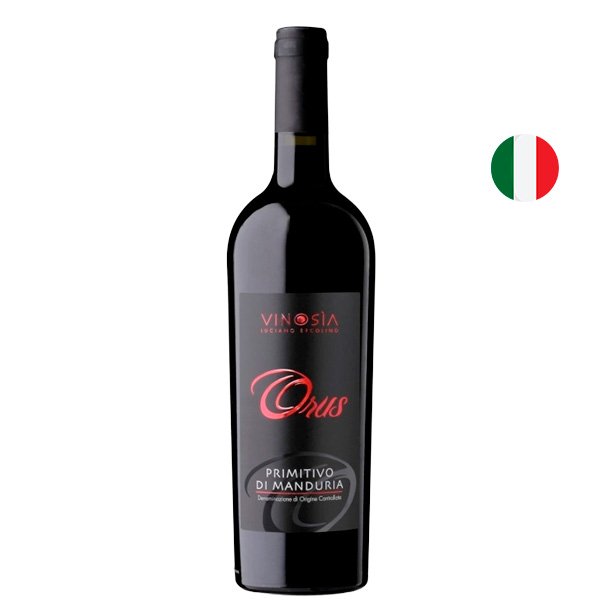 01 vinho tinto italiano vinosia orus primitivo di manduria doc