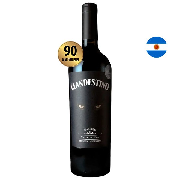 01 vinho tinto argentino clandestino