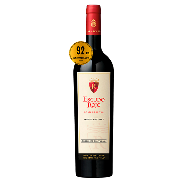 01 vinho tinto chileno escudo rojo cabernet sauvignon
