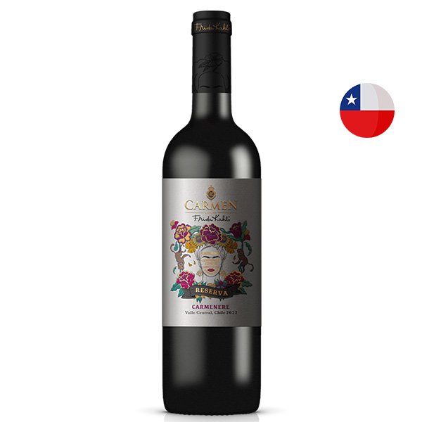 01 vinho tinto chileno carmen frida kahlo carmenere