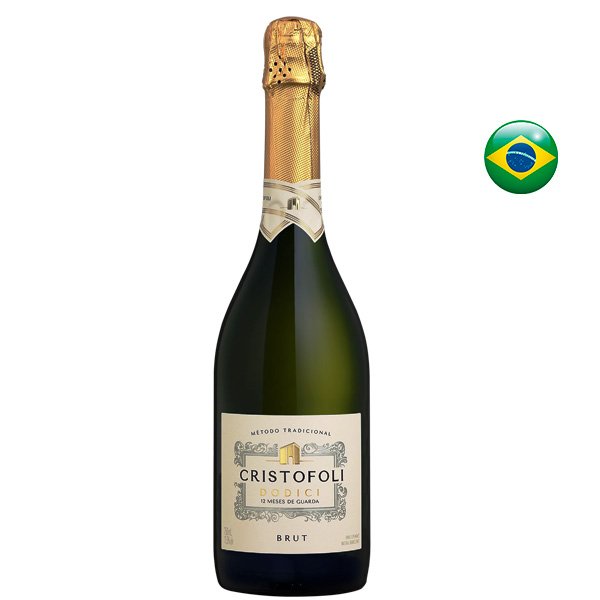 01 espumante brasileiro cristofoli dodici branco brut