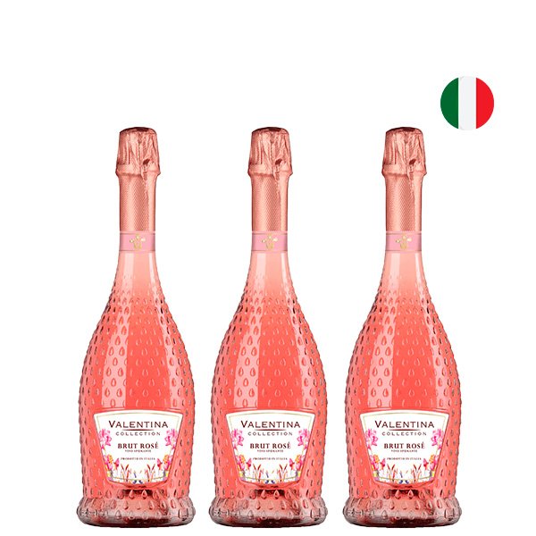 Combo Espumantes Valentina Collection Cuvée Brut Rosé