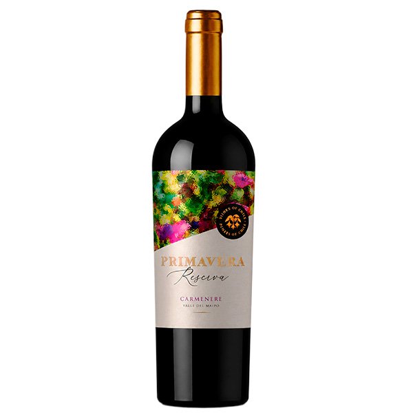 01 vinho tinto chileno primavera reserva carmenere