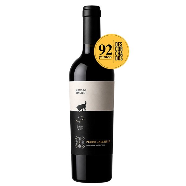 07 vinho tinto argentino perro callejero blend de malbec